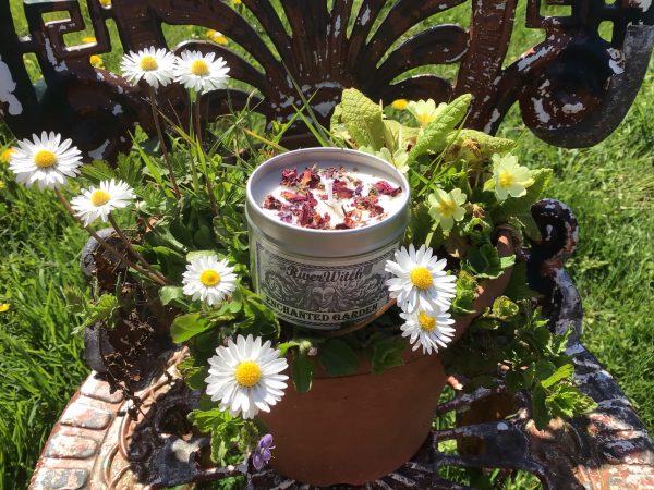 RiverWitch Apothecary: Enchanted Garden candle