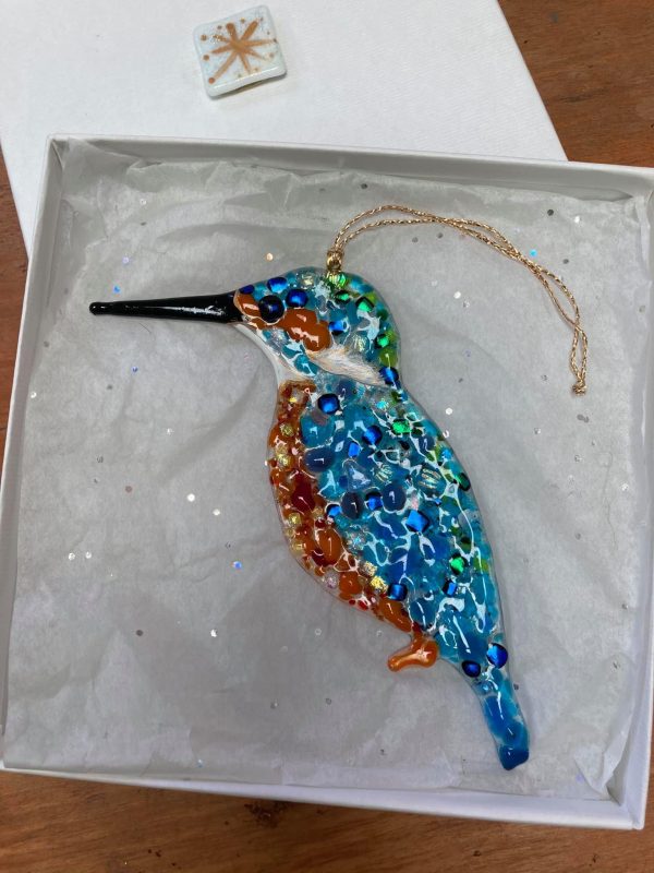 RiverWitch Apothecary Gift: Kingfisher Brooch