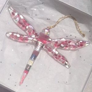 RiverWitch Apothecary Gift: Pink Dragonfly