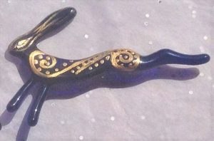 RiverWitch Apothecary Gift: Purple Brooch