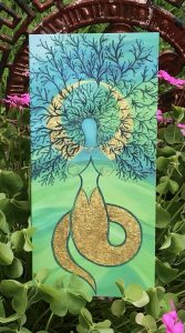 RiverWitch Apothecary Greeting Card: Serpent Mother