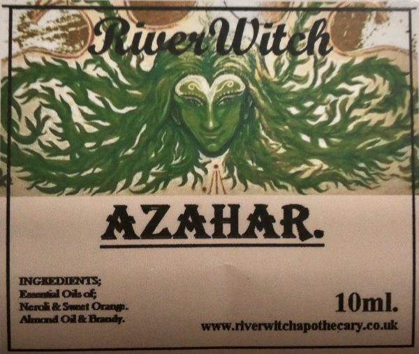 RiverWitch Apothecary: Azahar perfume oil - ingredients
