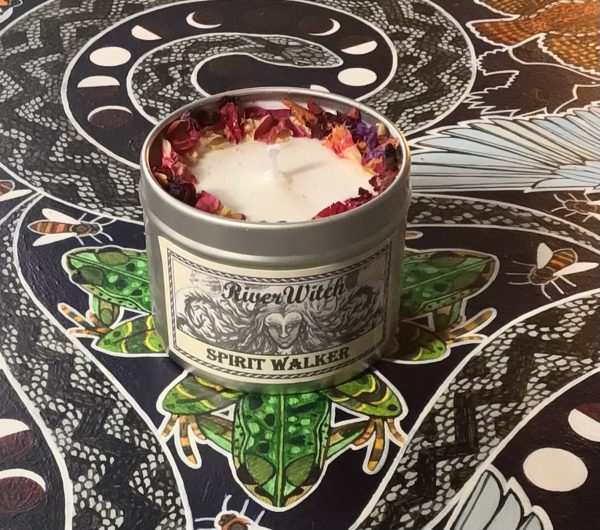 RiverWitch Apothecary: The Spirit Walker - candle