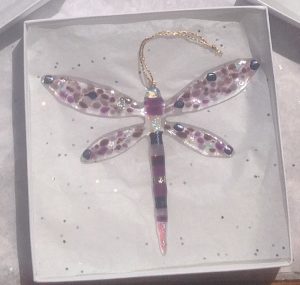 RiverWitch Apothecary Gift: Purple Dragonfly